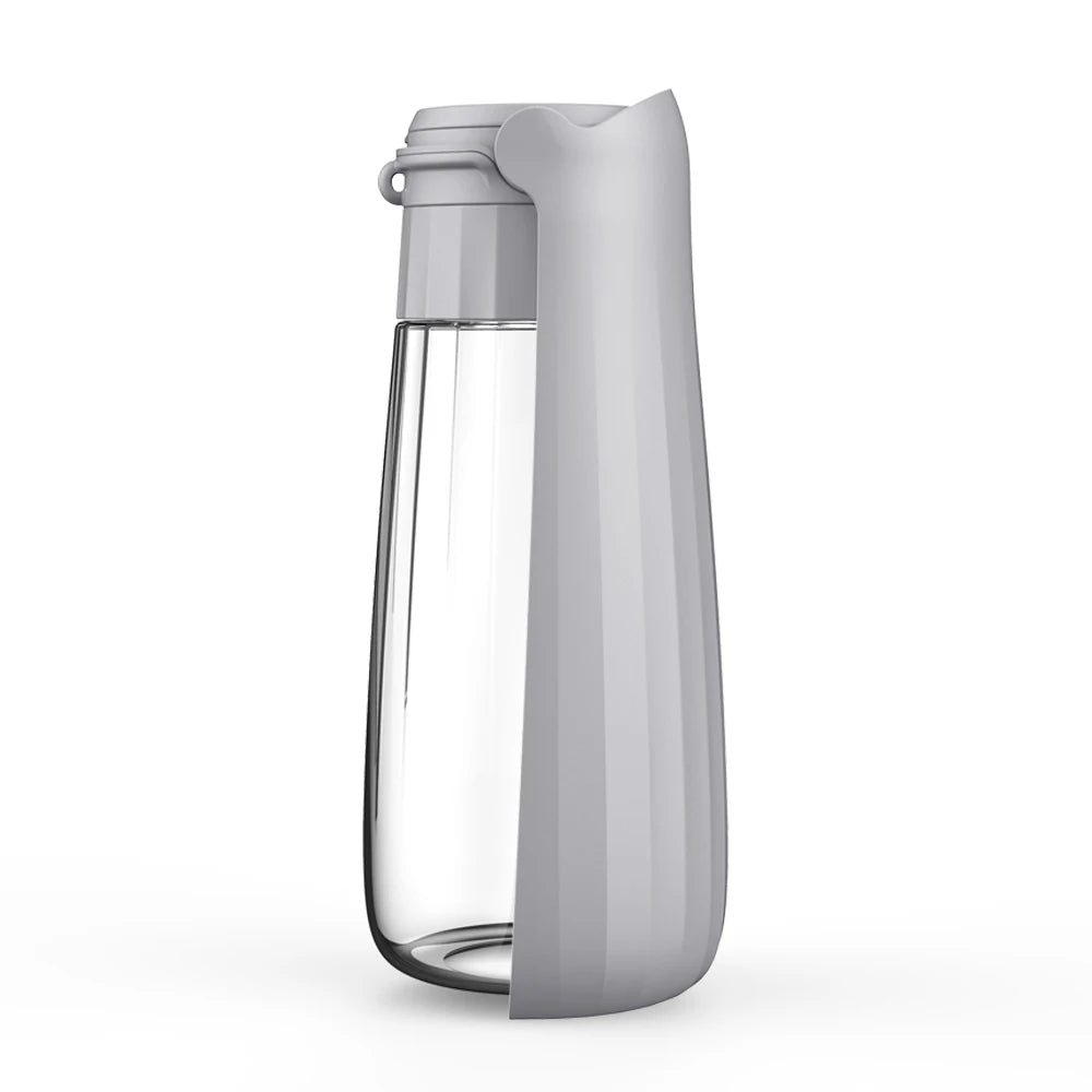Draagbare Honden Waterfles 550ml | Lekvrije Reisdrinkbak voor Honden