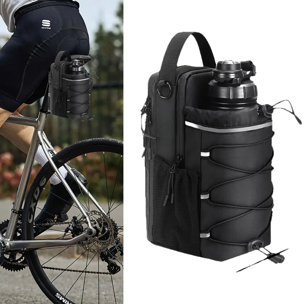 Magnetische Handsfree Sporttas | Crossbody Fitness Sling met Drinkfleshouder